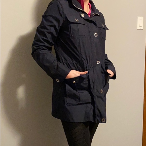 London Fog Jackets & Blazers - Navy Blue London Fog Jacket